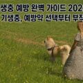 강아지 기생충 예방 완벽 가이드 - 진드기 심장사상충 회충 외부 내부 기생충 총정리